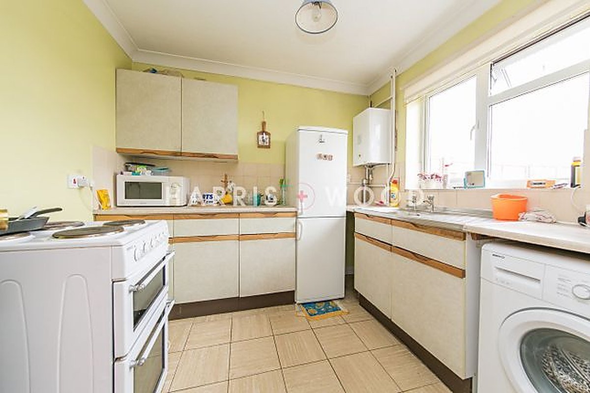 The kitchen before we started