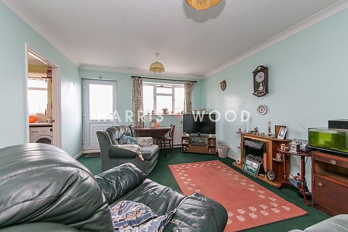 The living room before we started